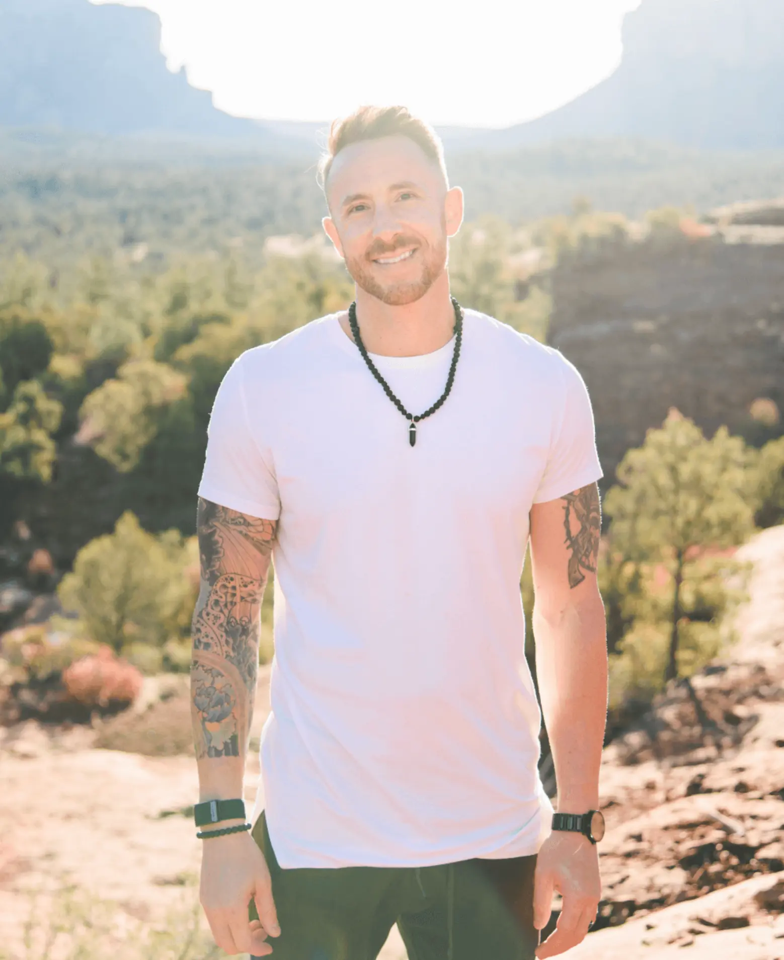 Portrait of Victor Oddo in Sedona